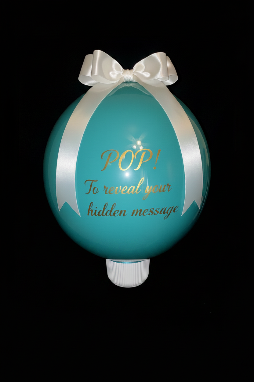 Hidden Messages Luxe Balloon
