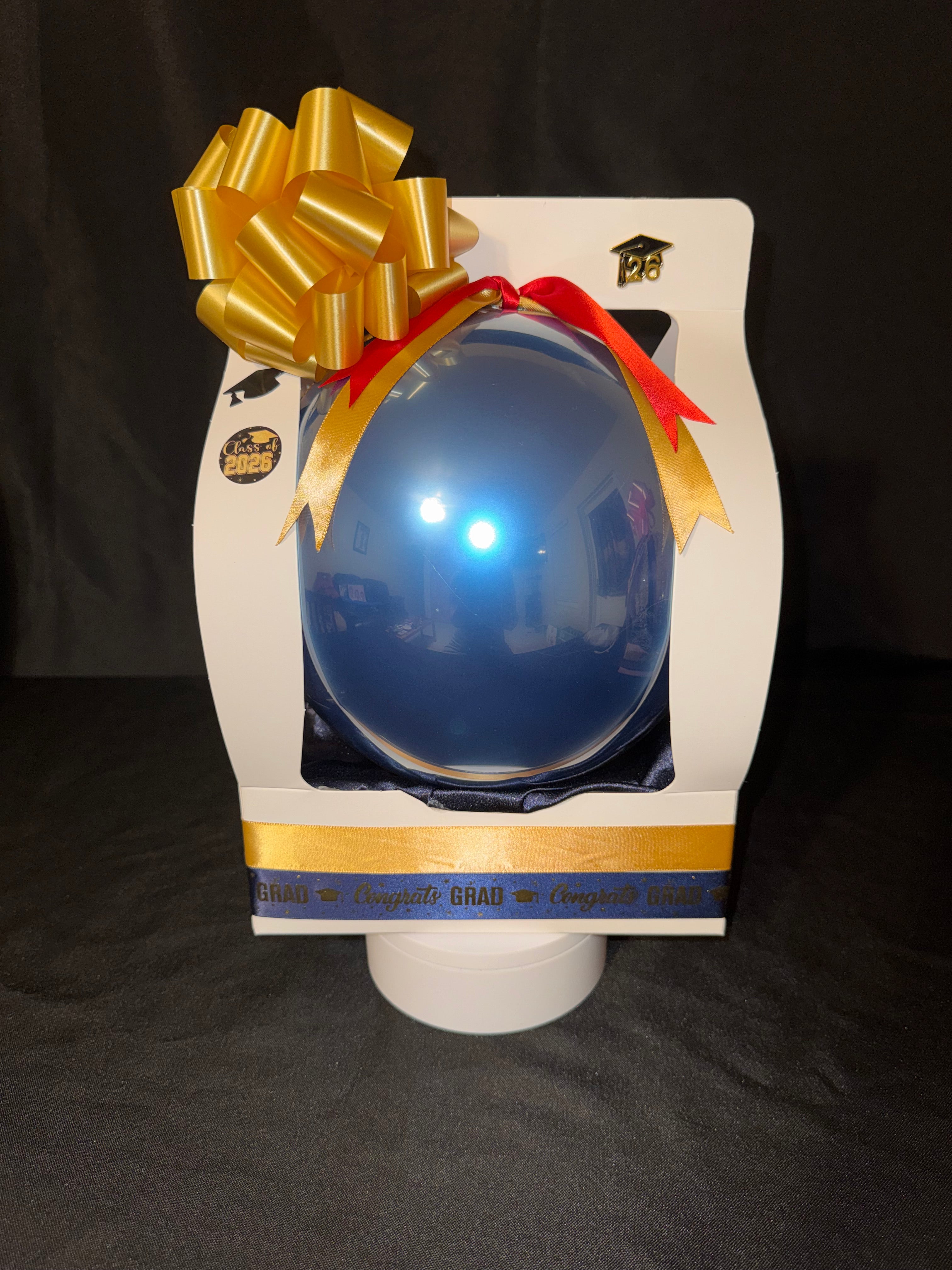 Class of 2026 Luxe Balloon Box White