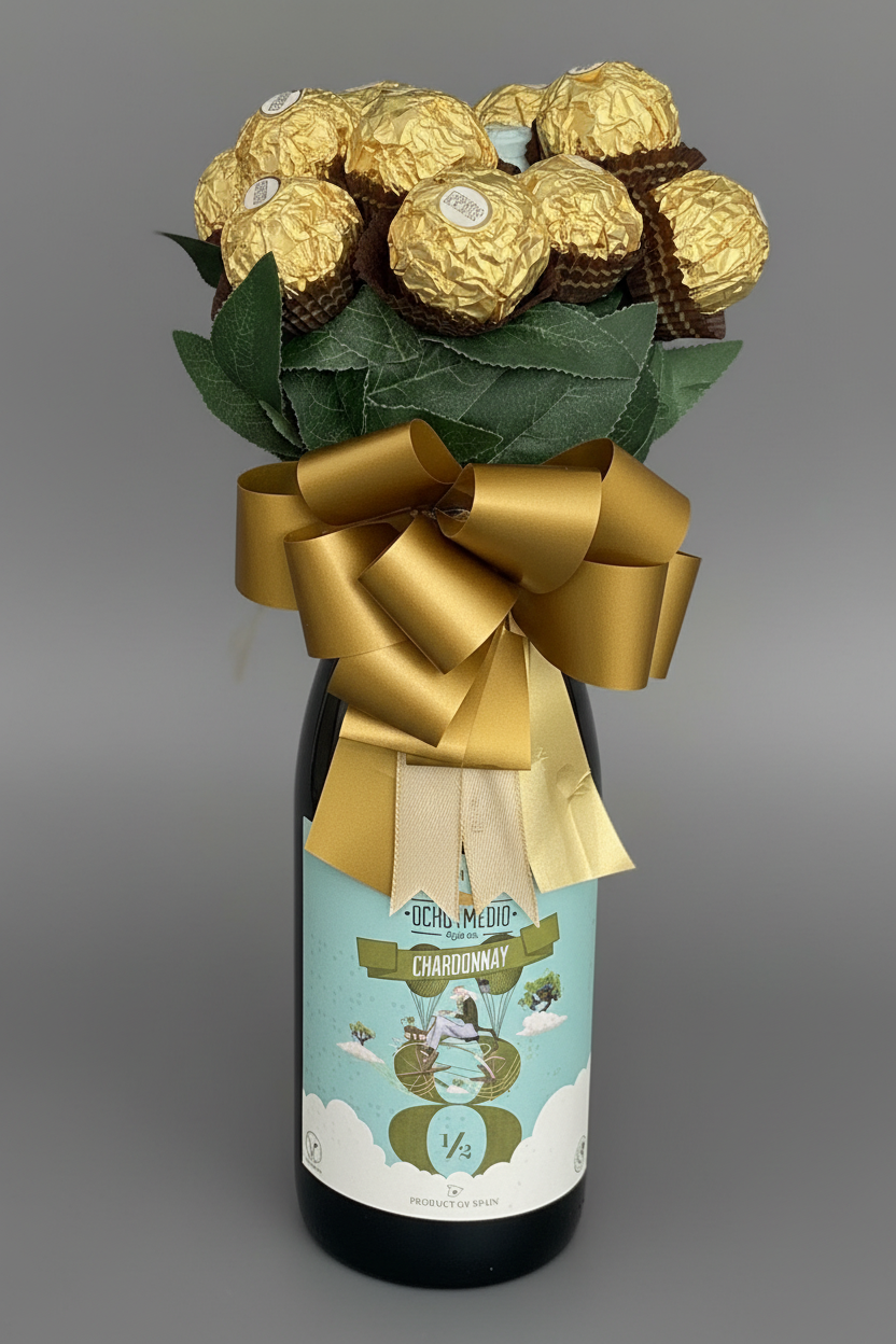 OCHOYMEDIO Spanish Chardonnay & Sweet Treat Luxe Bouquet