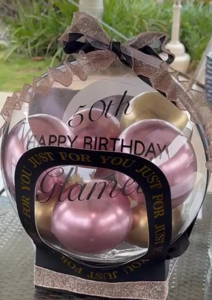 Birthday Glam Balloon Gift