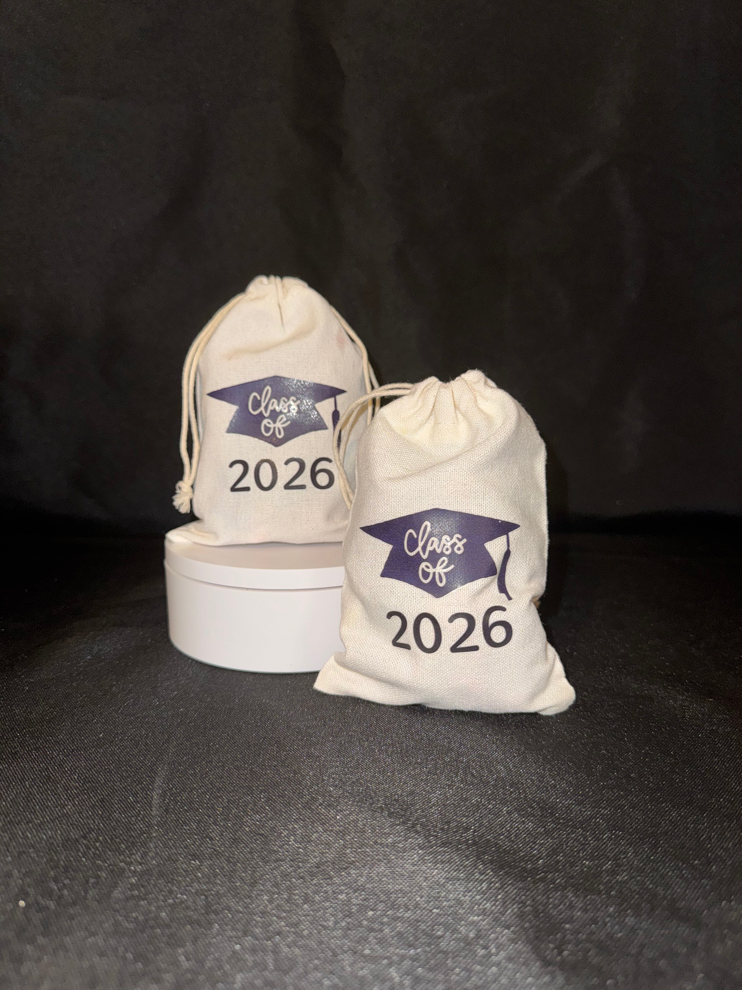 Class of 2026 Candy Favor Sack 🎓