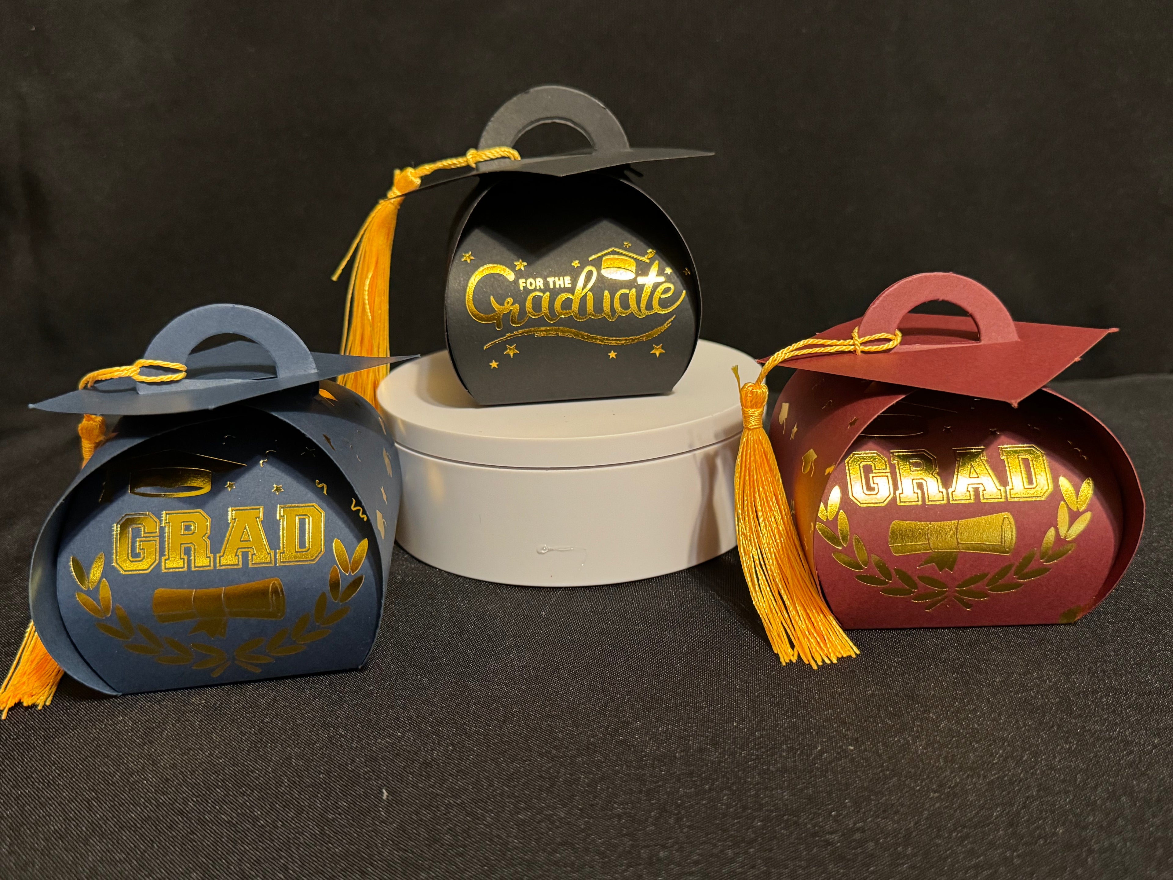 Graduation Cap Favor Box –Graduation Party Treat Box