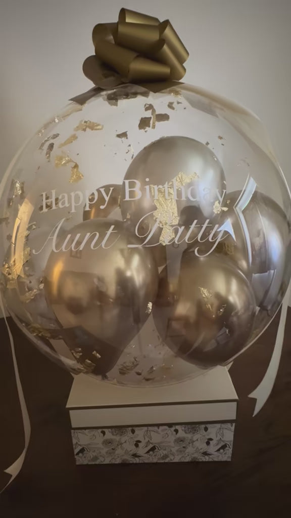 Balloon Keepsake Gift Box